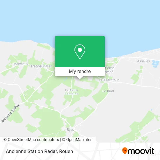 Ancienne Station Radar plan