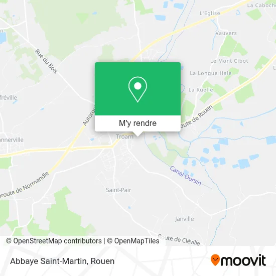 Abbaye Saint-Martin plan