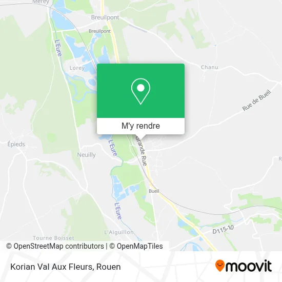 Korian Val Aux Fleurs plan