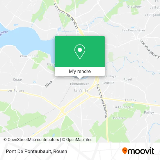 Pont De Pontaubault plan