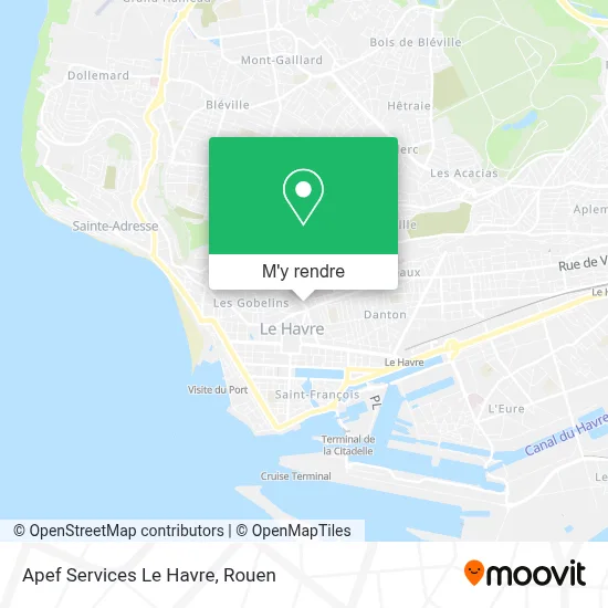 Apef Services Le Havre plan
