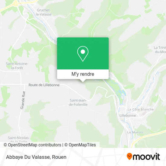 Abbaye Du Valasse plan