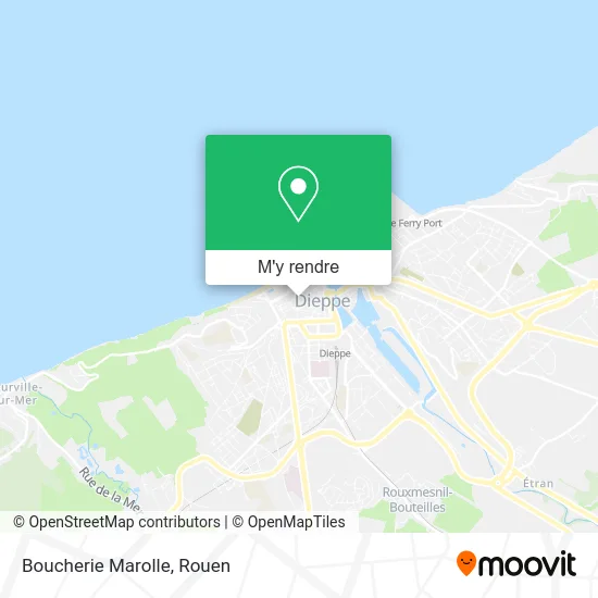 Boucherie Marolle plan