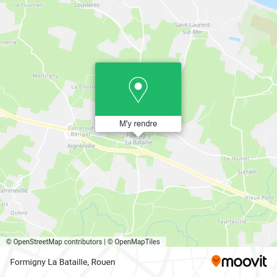 Formigny La Bataille plan