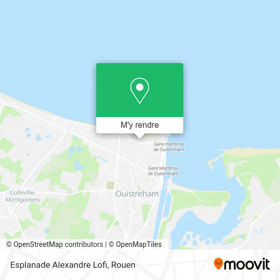 Esplanade Alexandre Lofi plan