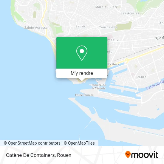 Catène De Containers plan