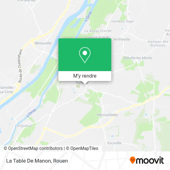 La Table De Manon plan