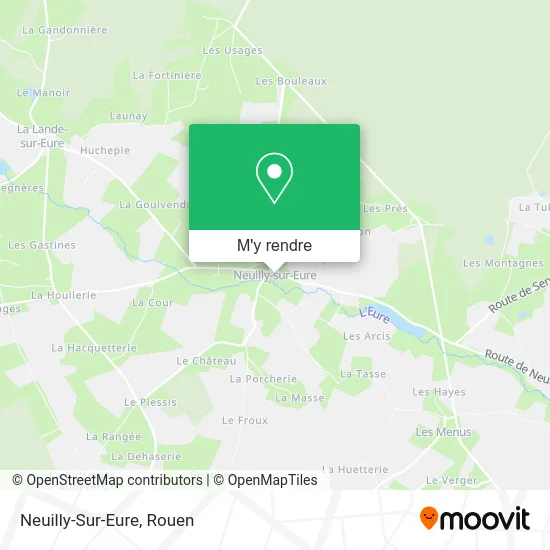 Neuilly-Sur-Eure plan