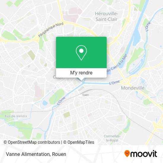 Vanne Alimentation plan