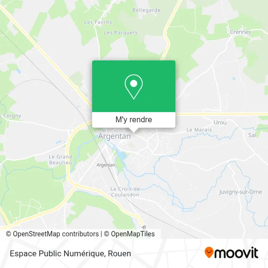 Espace Public Numérique plan