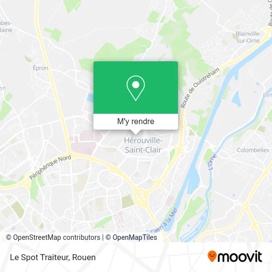 Le Spot Traiteur plan