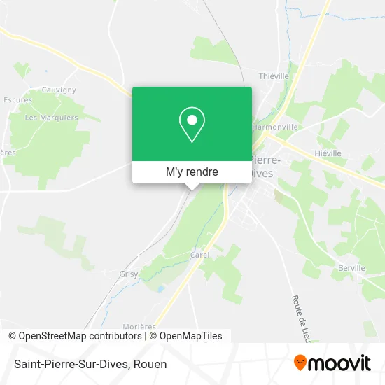 Saint-Pierre-Sur-Dives plan