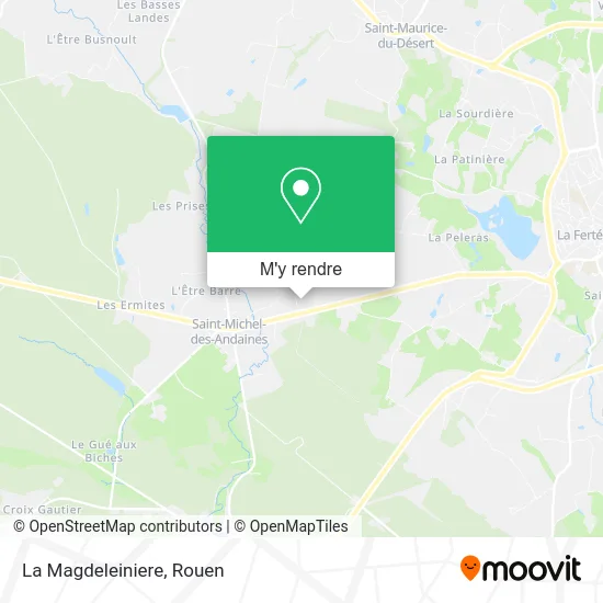 La Magdeleiniere plan