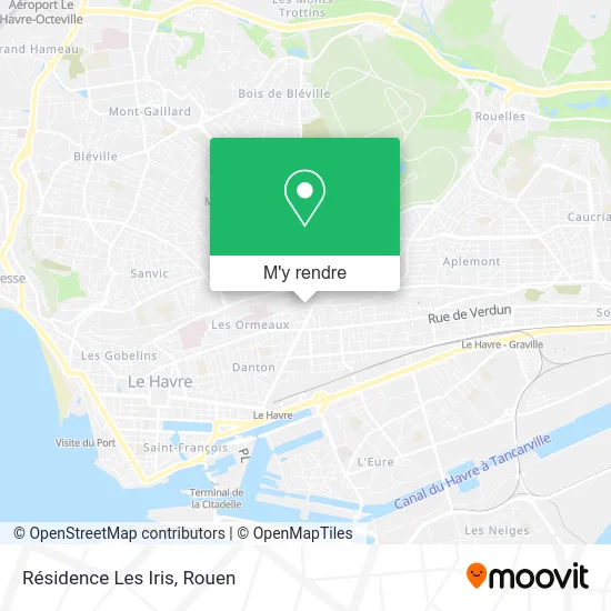 Résidence Les Iris plan