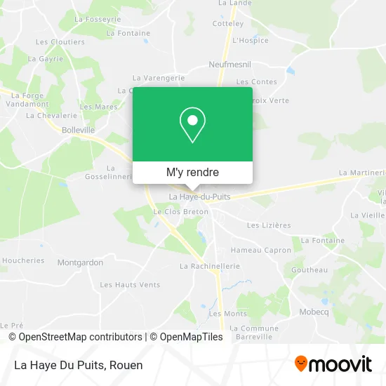 La Haye Du Puits plan