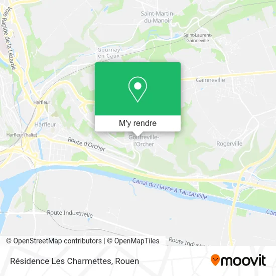 Résidence Les Charmettes plan