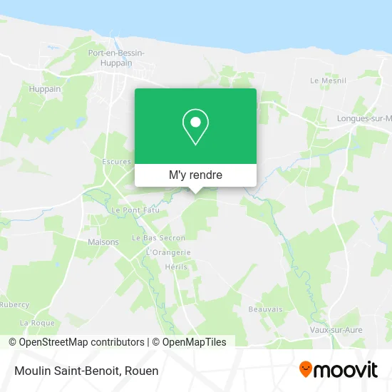 Moulin Saint-Benoit plan