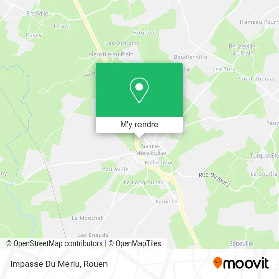 Impasse Du Merlu plan