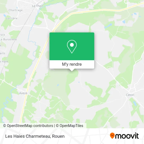 Les Haies Charmeteau plan