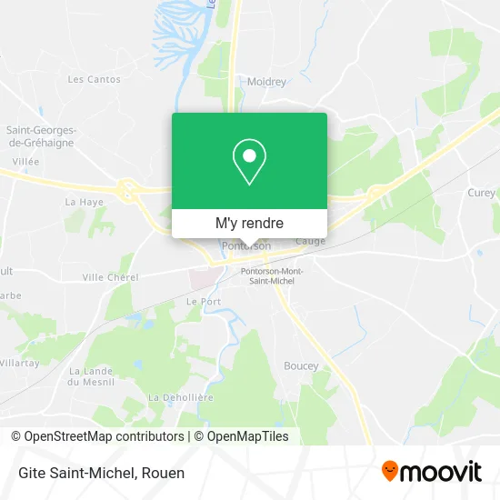 Gite Saint-Michel plan