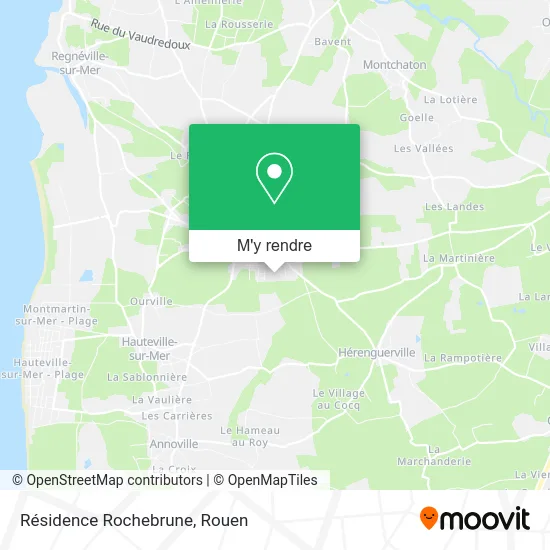 Résidence Rochebrune plan