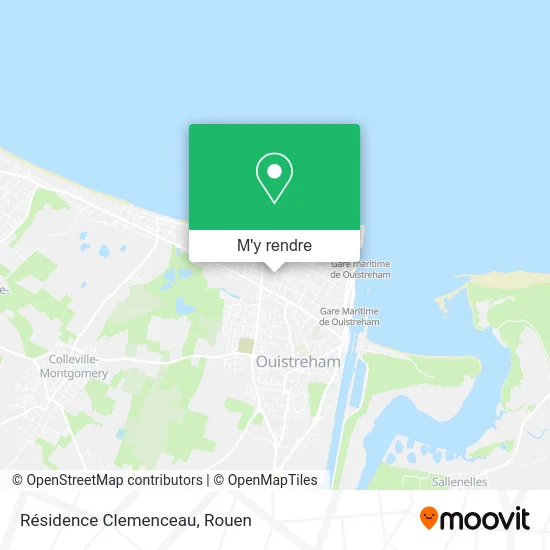 Résidence Clemenceau plan