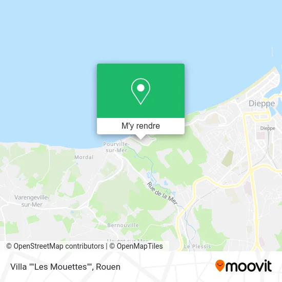 Villa ""Les Mouettes"" plan