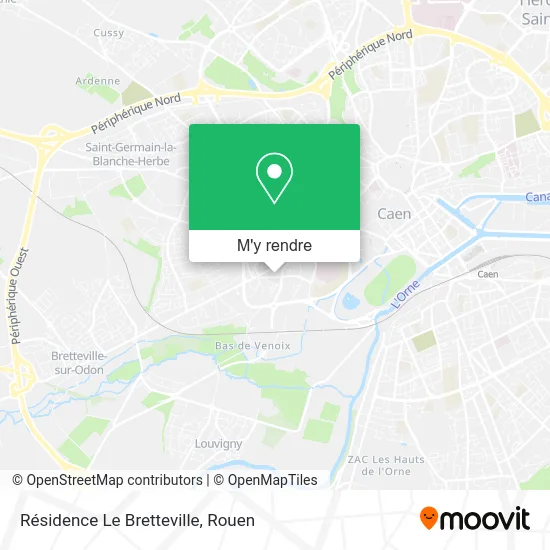 Résidence Le Bretteville plan