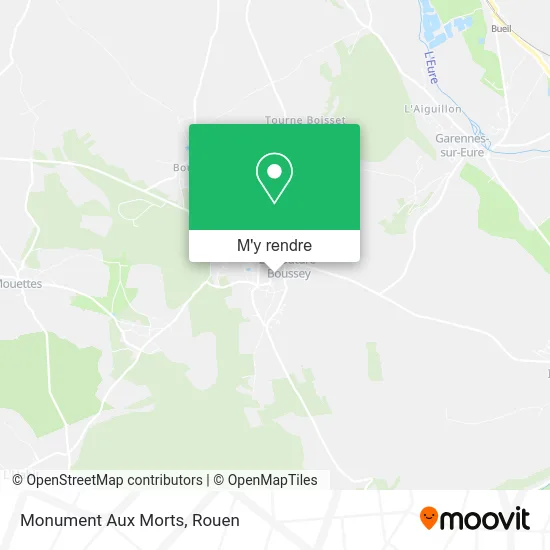 Monument Aux Morts plan