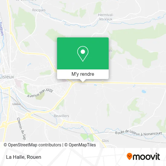 La Halle plan