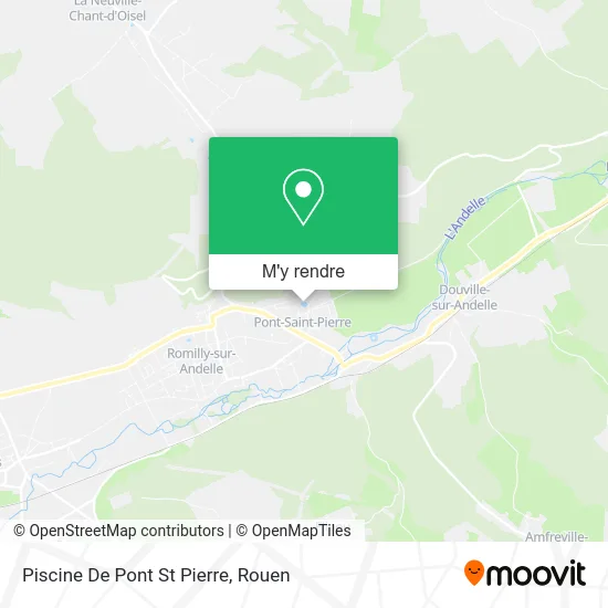 Piscine De Pont St Pierre plan