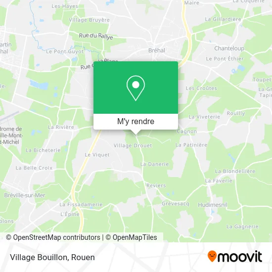 Village Bouillon plan