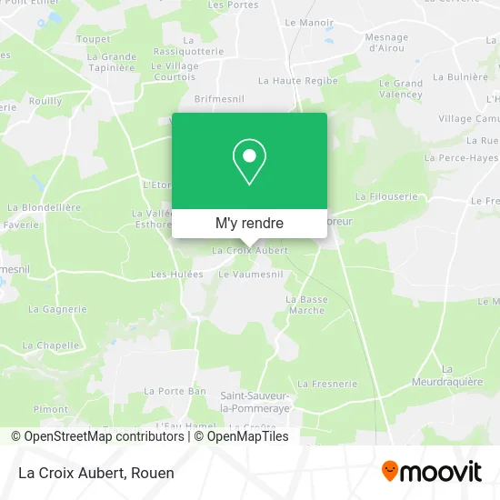 La Croix Aubert plan