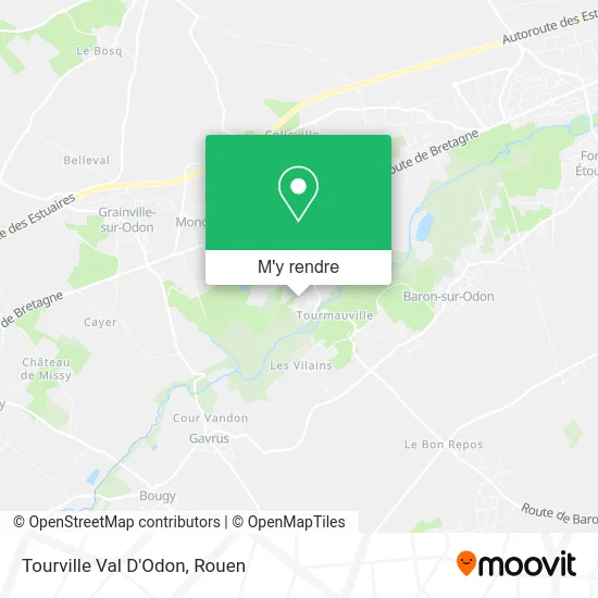 Tourville Val D'Odon plan