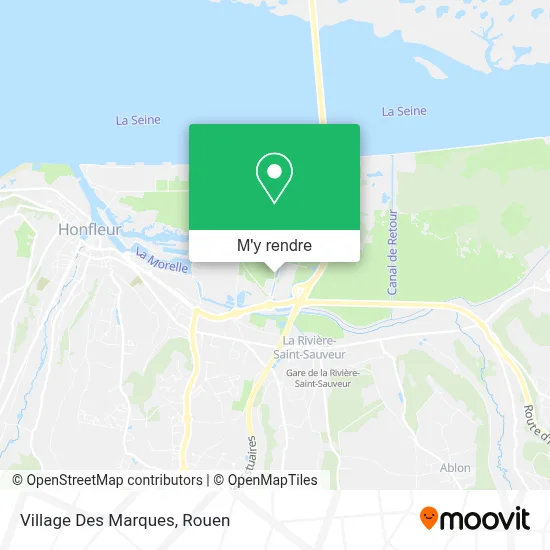 Village Des Marques plan