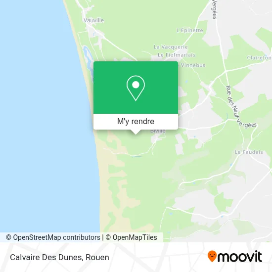 Calvaire Des Dunes plan