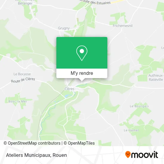 Ateliers Municipaux plan