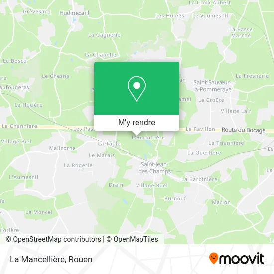 La Mancellière plan