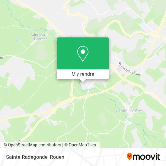 Sainte-Radegonde plan