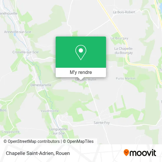 Chapelle Saint-Adrien plan