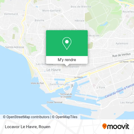 Locavor Le Havre plan