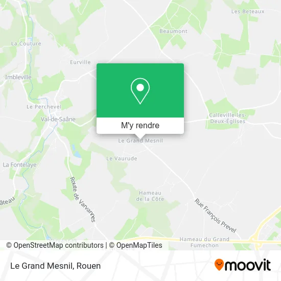 Le Grand Mesnil plan