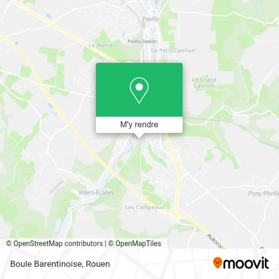 Boule Barentinoise plan