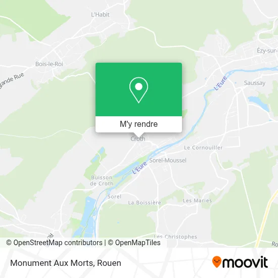 Monument Aux Morts plan