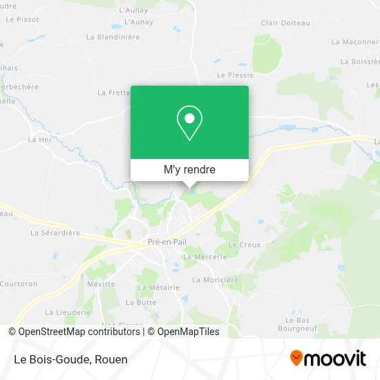 Le Bois-Goude plan