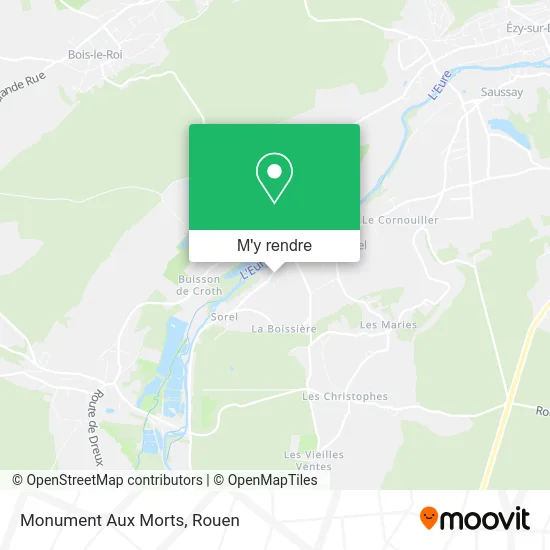 Monument Aux Morts plan