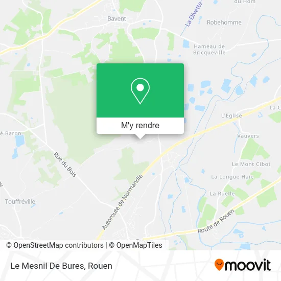 Le Mesnil De Bures plan