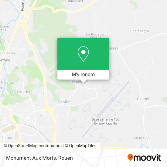 Monument Aux Morts plan