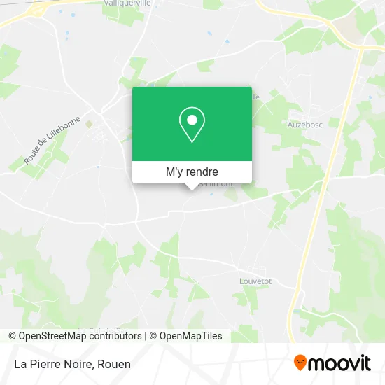 La Pierre Noire plan