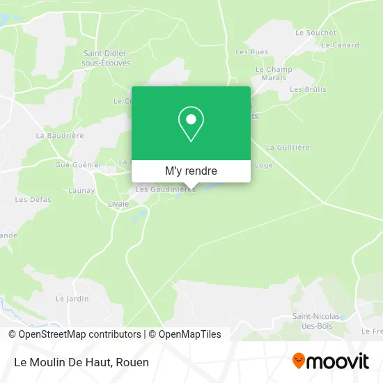 Le Moulin De Haut plan